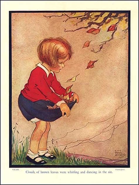 Vintage 1930s Storybook Illustration Print Little Girl Etsy