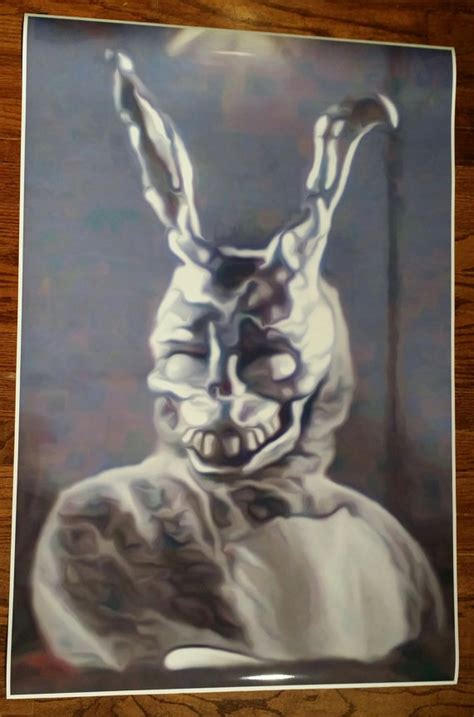 Donnie Darko Movie Poster Frank The Rabbit Theater Digital Etsy