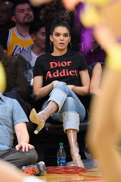 Kendall Jenner Attend A Basketball Game Between The Memphis Grizzlies