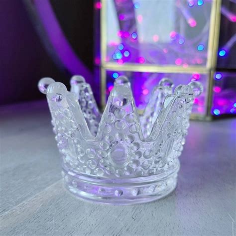 crown candle holder etsy