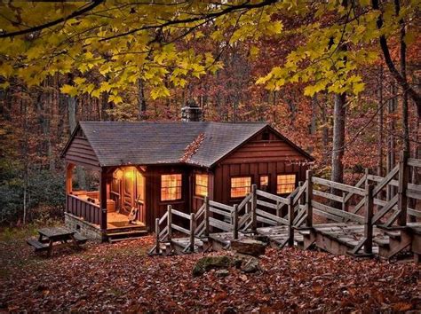 Log Cabin Cabins In The Woods Little Cabin Architecture