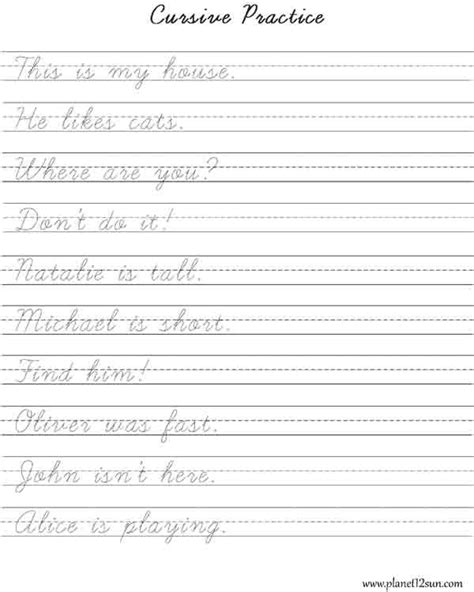 Cursive Handwriting Practice Sheets Ks2 Estelle Gimbels Letter