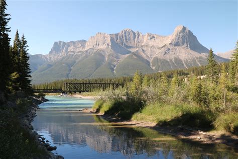 Wandering Around The Bow River In Canmore Alberta Canada A Flickr