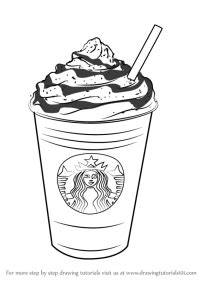 Kleurplaten andere sport logo kleurplaat. Starbucks Frappuccino Coloring Page | Frappuccino Coloring ...