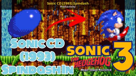 Sonic Cd 1993 Spindash Sonic 3 Air Mods