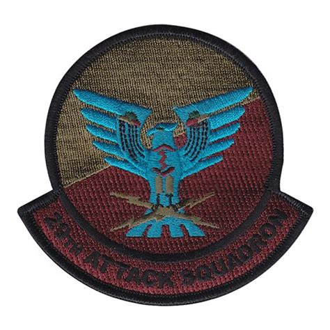 29 Atks Subdued Patch 29th Attack Squadron Patches