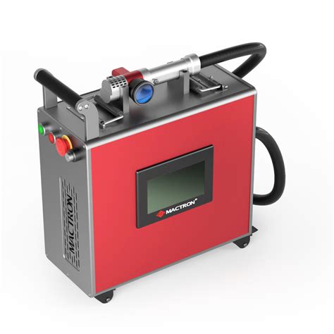 Mini Portable Laser Cleaning Machine For Dirt Oil Rust Paint Cleaning