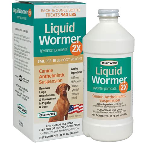This liquid dewormer is considered by many users to be the best over the counter cat worm treatment. LIQUID-WORMER-2X-16-OZ