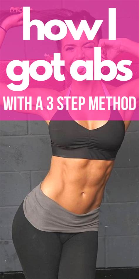 How To Get Abs In 3 Simple Steps Fail Proof How To Get Abs Abs Workout Abs Workout For Women