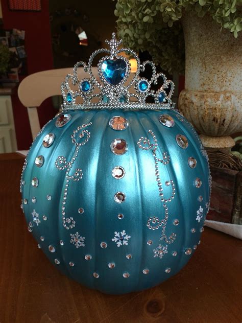 princess jeweled pumpkin halloween pumpkin designs cinderella pumpkin princess pumpkin