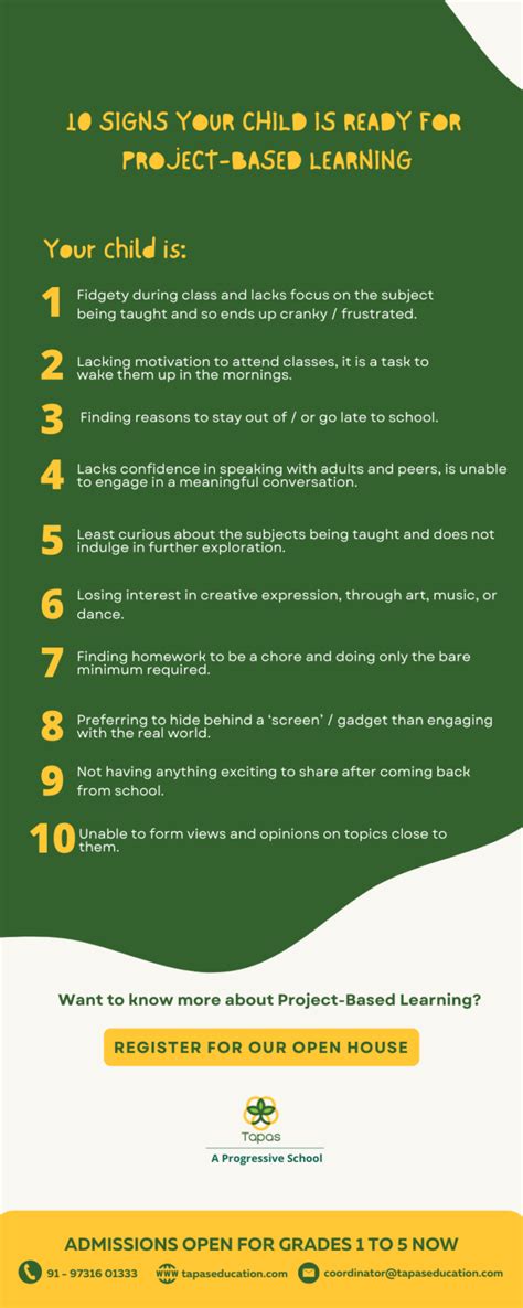 10 Signs Your Child Is Ready For Project Based Learning