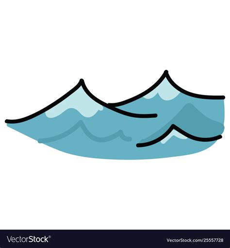 Ocean Waves Cartoon
