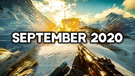 Top 10 New Upcoming Games Of September 2020 Pcps4xbox One 4k 60fps