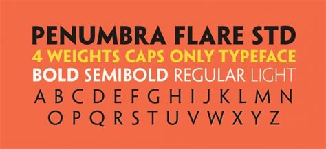 Penumbra Flare Font Free Download