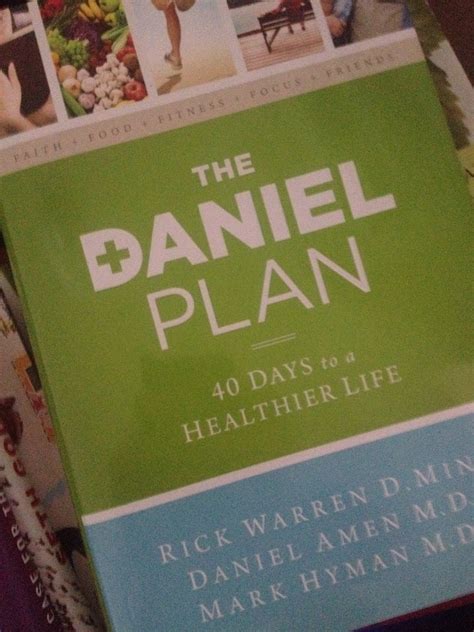 Chanchanchepon Review The Daniel Plan By Rick Warren Daniel Amen