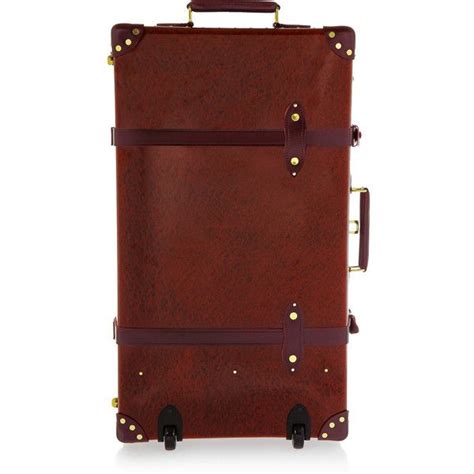 Globe Trotter Orient 30 Leather Trimmed Lacquered Fiberboard Suitcase