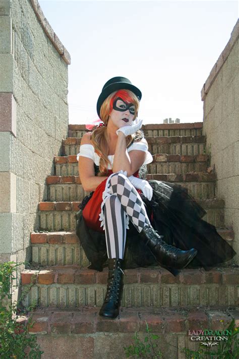 Steampunk Victorian Harley Quinn Cosplay