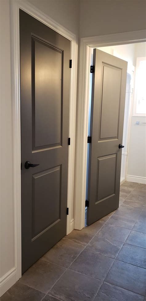 20 Dark Grey Interior Doors Decoomo