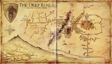 Dragon Age Deep Road Area Map By Hapimeses Dragon Age Dragon Age