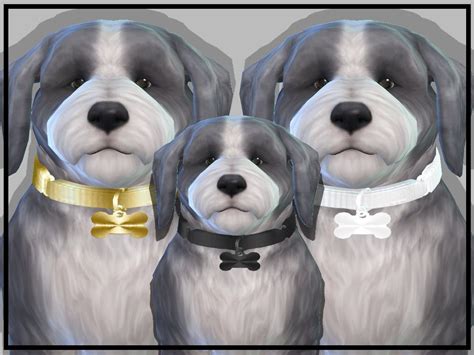 Luxury Collars3 Sims Pets Sims 4 Pets Sims 4 Custom Content