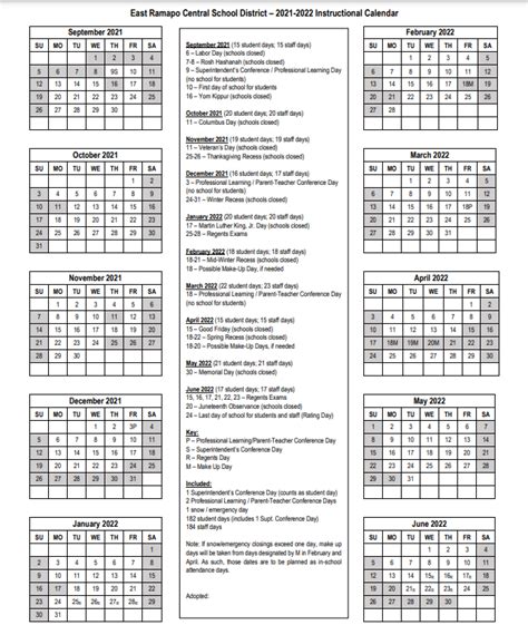2021 2022 Instructional Calendar 2021 2022 Instructional Calendar