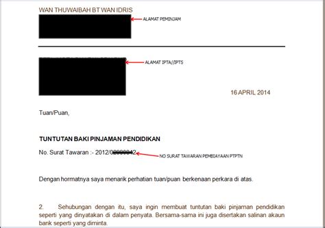 Pengarah jabatan akauntan negara malaysia negeri perlis tingkat 3, bangunan persekutuan persiaran jubli emas 01000 kangar perlis tuan puan, pengesahan nombor. Menuju Menara Gading: TUNTUTAN LEBIHAN (REFUND) PTPTN