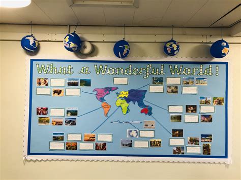 Geography Continents Display Ks1 Year 1 Classroom Display Geography