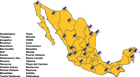 Mapa Republica Mexicana Png Images