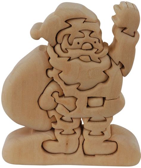 Using a cnc laser cutter all scroll saw patterns in this category are free to use for personal use and most of them can be used commercially. Santa Wooden Puzzle - 3D Wood Jigsaw Puzzle - Discontinued ...