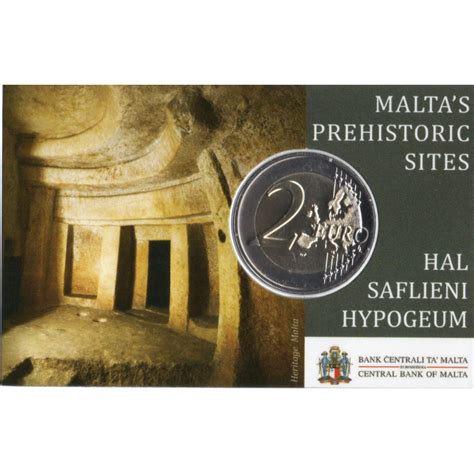 Malta Euro Hal Saflieni Hypogeum Temples Coincard