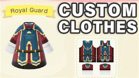 How To Get Custom Clothes Animal Crossing New Horizons Youtube