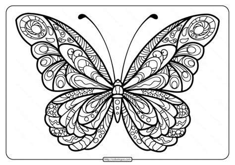 printable butterfly mandala  coloring pages  butterfly coloring page butterfly mandala