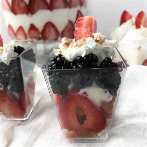 Light Summer Desserts Strawberry Lemon Curd Trifle Create Kids Club