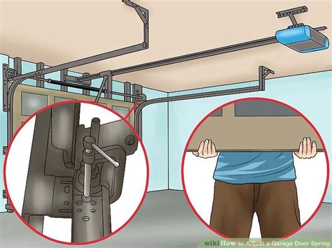 Start by tightening all the. How to Adjust a Garage Door Spring (with Pictures) - wikiHow