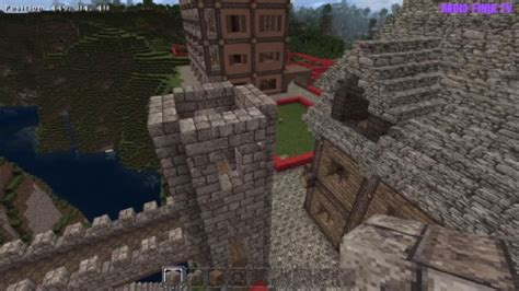 Minecraft Mittelalter Welt Lets Build 0057 Wir Fangen Stadt Mauer