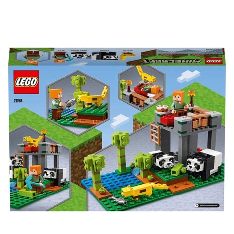 Lego 21158 Minecraft The Panda Nursery Building Set The Model Shop