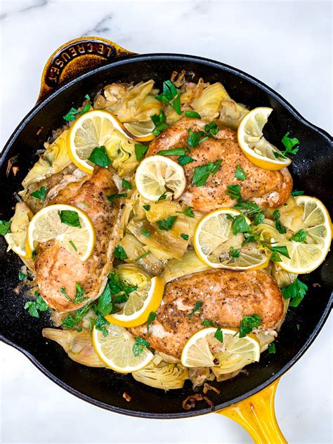 Adapted from grocery budget 101. Baked Chicken and Artichoke Hearts - The Savvy Spoon