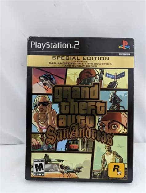 Grand Theft Auto San Andreas Special Edition Sony Playstation 2