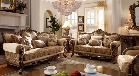 Classic Design Sofa Set Hd 605 Fabric Sofas