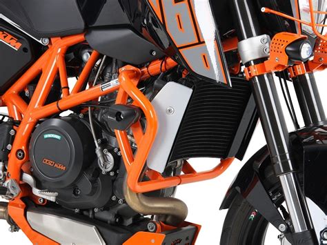 Hot sale cnc machined parts motorbike engine slider for street bike duke 200 model cnc engine slider for ktm duke 200 390 material 6061 t6 alloy aluminum surface anodized different color (stock color: AOMC.mx: Hepco & Becker Engine Guard (Orange) KTM 390 Duke
