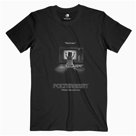 I can't, so sue me. Halloween Movie Graphic Tees The Poltergeist 1982 | Halloween movies, Quote tees shirts