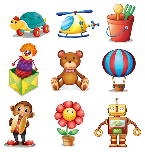 Premium Vector Illustration Of Different Kind Of Toys