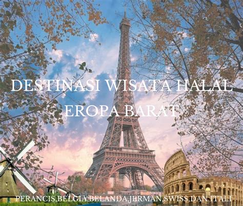 Wisata Halal Eropa Barat