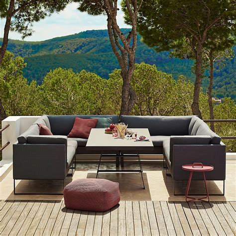 Flex Outdoor Dining Lounge Furniture By Cane Line Luxury Exterior