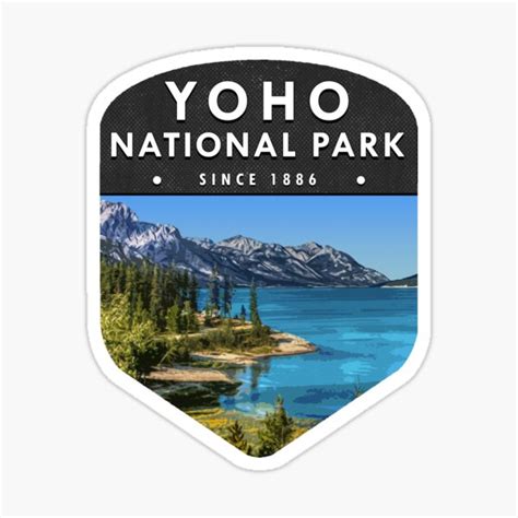 Yoho National Park 2 Sticker For Sale By Tysonk Redbubble