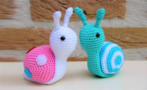 Crochet A Creative Snail To Use As A Pincushion Or Toy Free Pattern Crochet Escargot Crochet