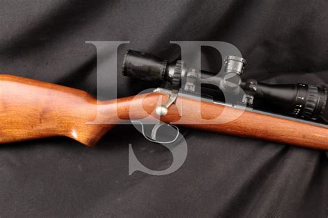 Colt Model Colteer 1 22 Single Shot Blue 22 Bolt Action Rifle And Scope