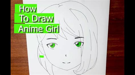 How To Draw Anime Face Easy Anime Drawing Anime Drawings Easy