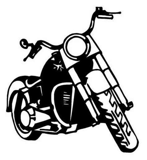 Parked Motorcycle Svg File Instant Download Commercial Use Etsy