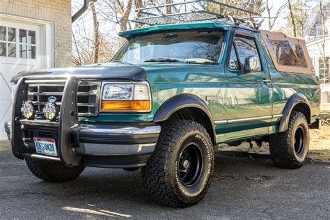 1996 Ford Bronco Xlt 4×4 For Sale On Bat Auctions Sold For 11500 On